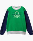 Benetton Sweatshirt With Logo Print | LEVISONS
