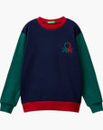 Benetton Sweatshirt With Logo Print | LEVISONS