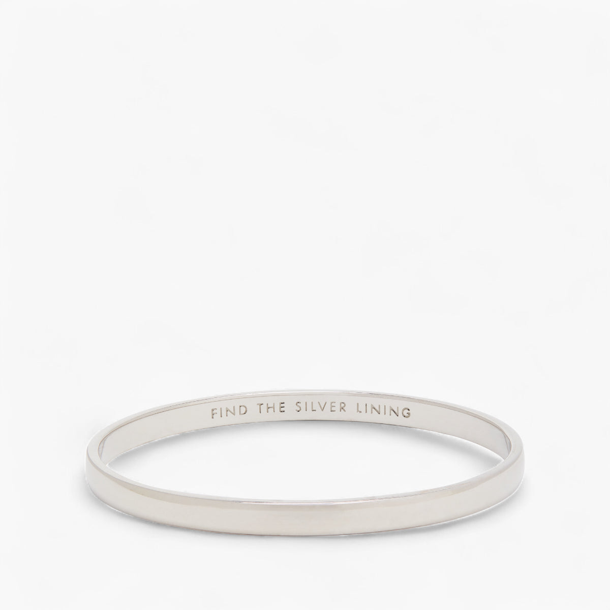 Kate Spade Silver Lining Idiom Bangle | LEVISONS