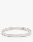Kate Spade Silver Lining Idiom Bangle | LEVISONS