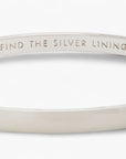 Kate Spade Silver Lining Idiom Bangle | LEVISONS