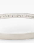 Kate Spade Silver Lining Idiom Bangle | LEVISONS