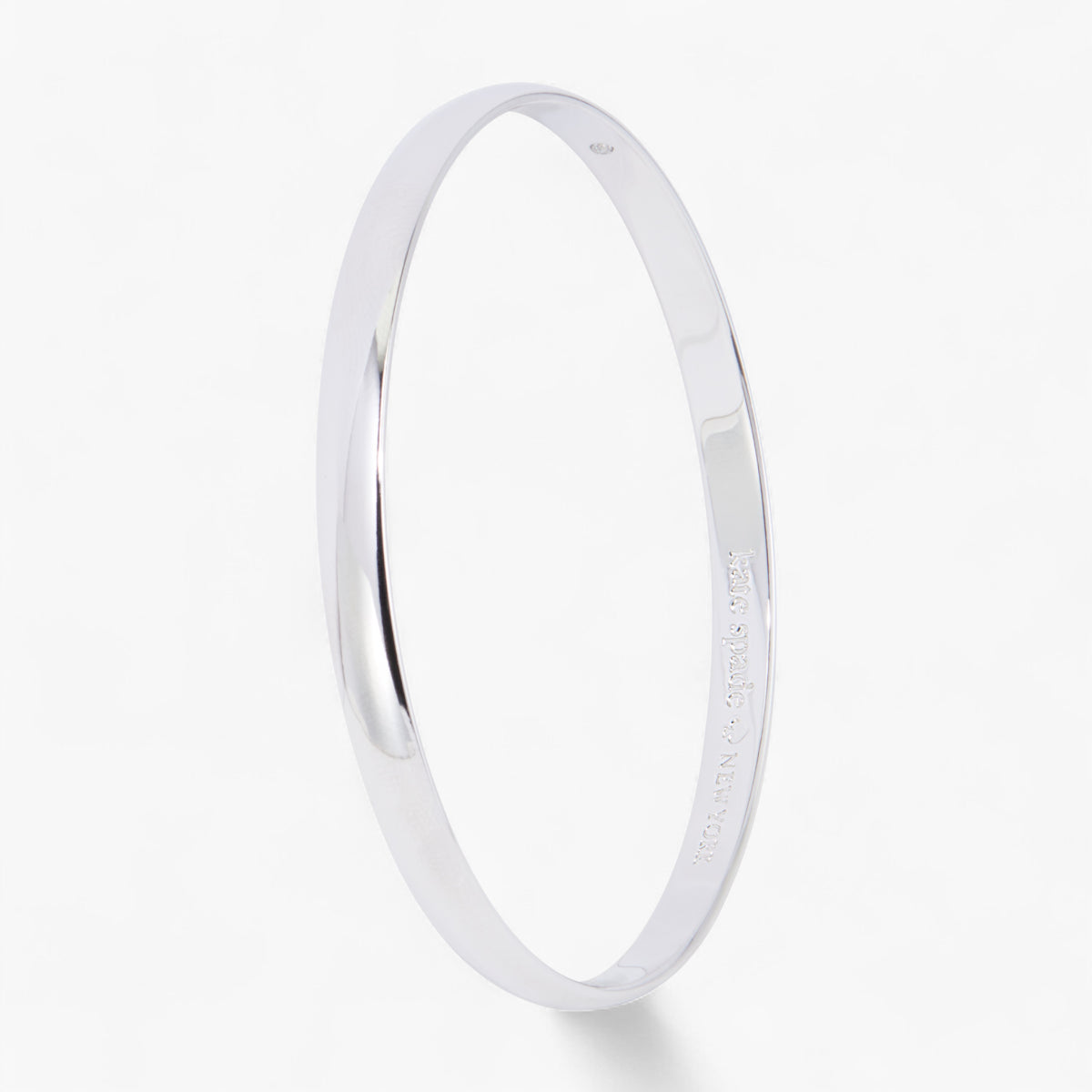 Kate Spade Silver Lining Idiom Bangle | LEVISONS