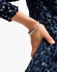 Kate Spade Silver Lining Idiom Bangle | LEVISONS