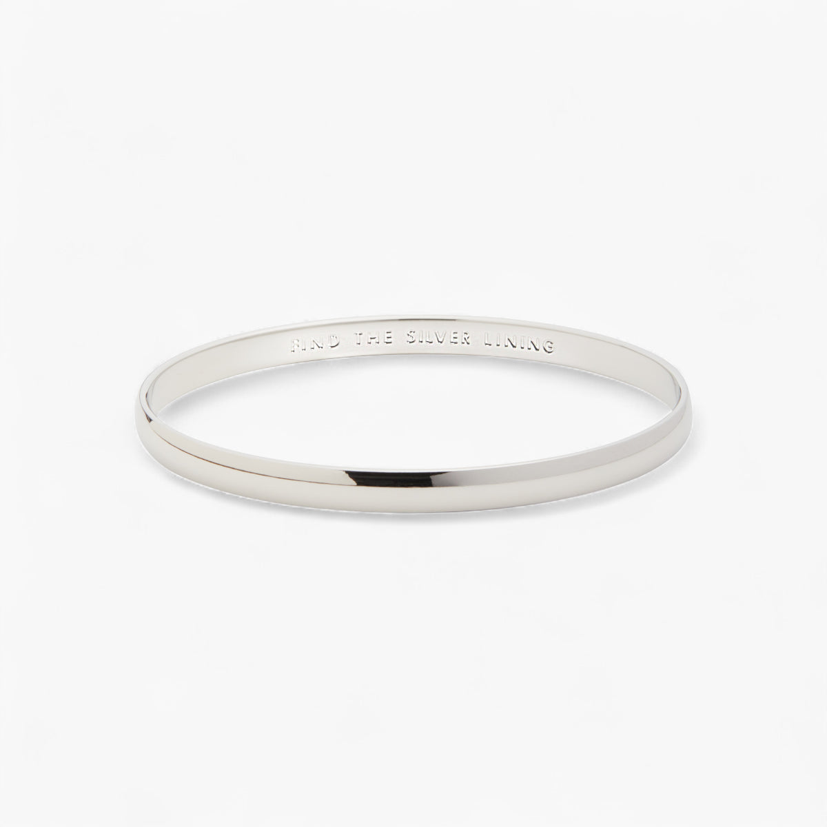Kate Spade Silver Lining Idiom Bangle | LEVISONS