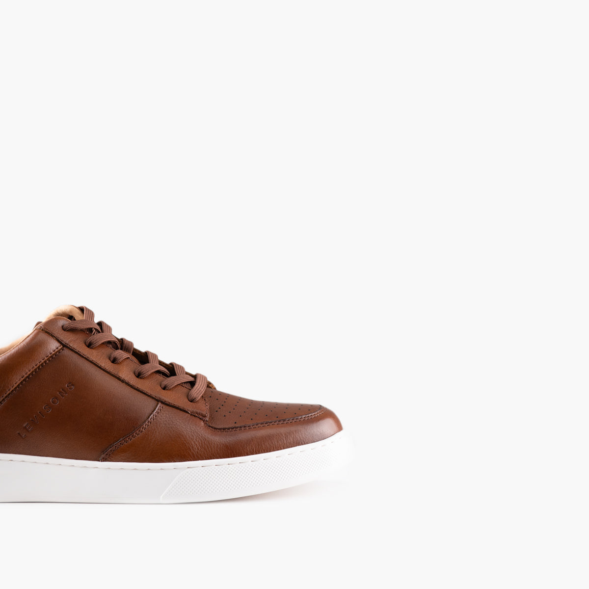 Levisons Classic Tan Court Sneakers | LEVISONS