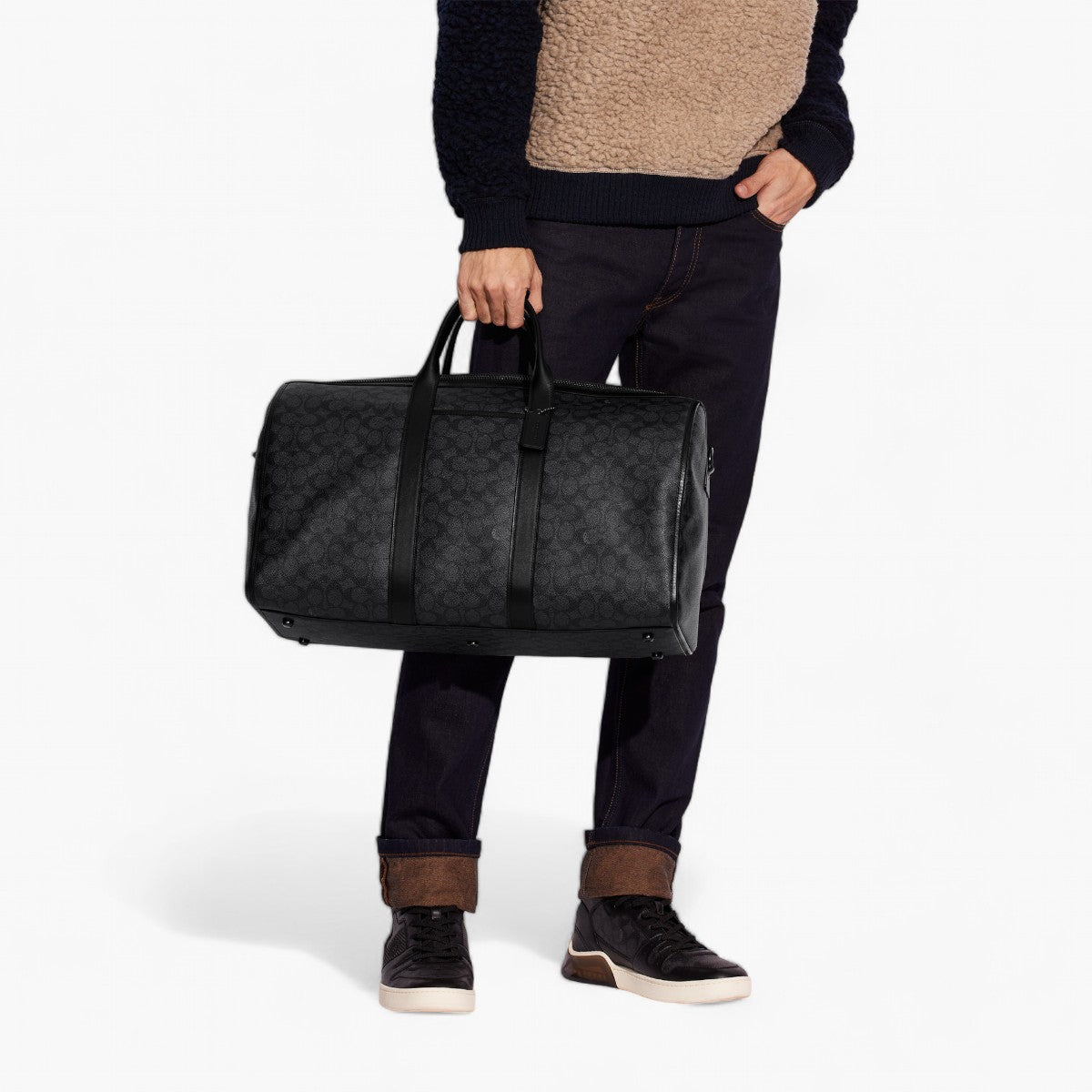 Coach Gotham Duffle Bag In Signature Canvas | LEVISONS