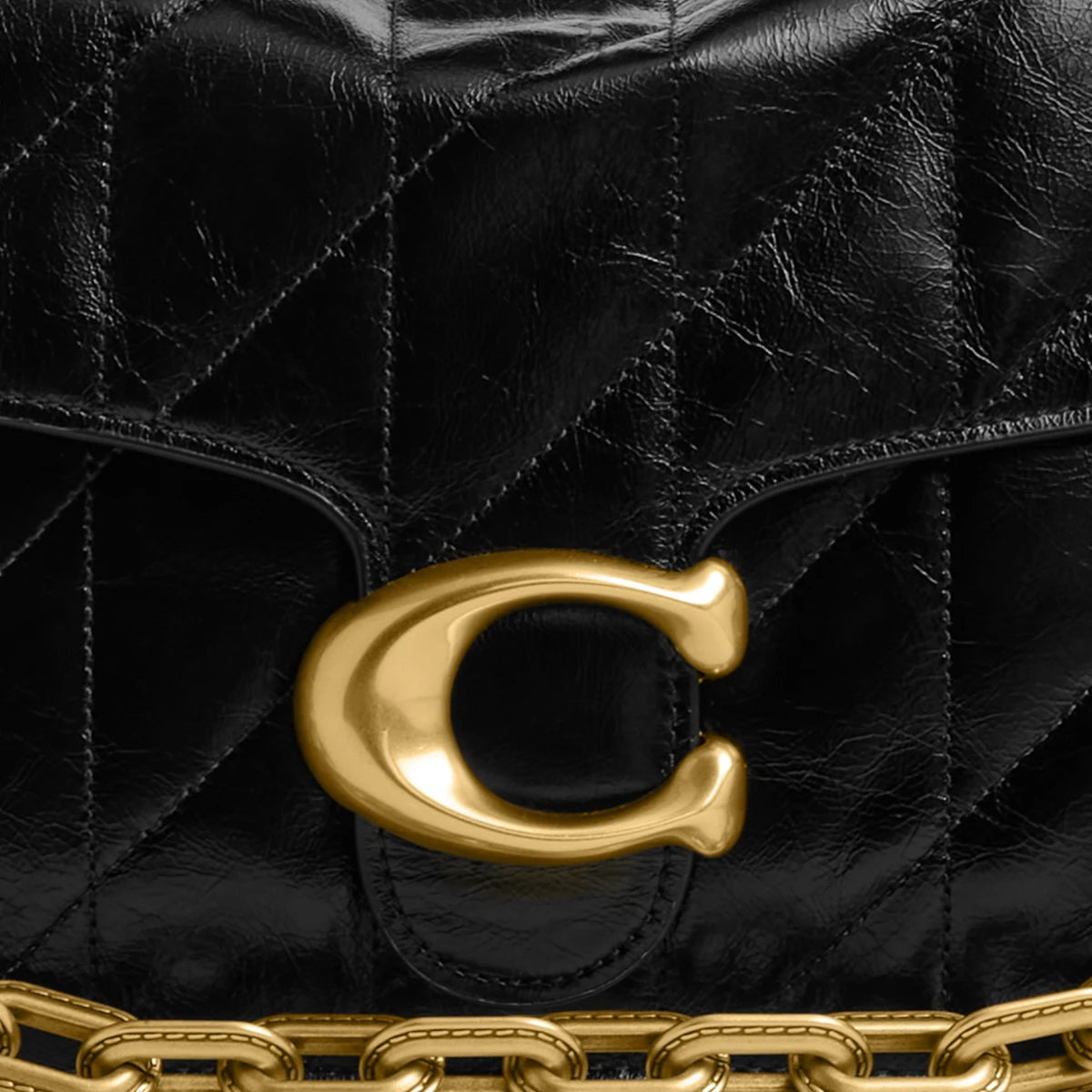 Coach Chain Tabby Shoulder Bag With Quilting | LEVISONS