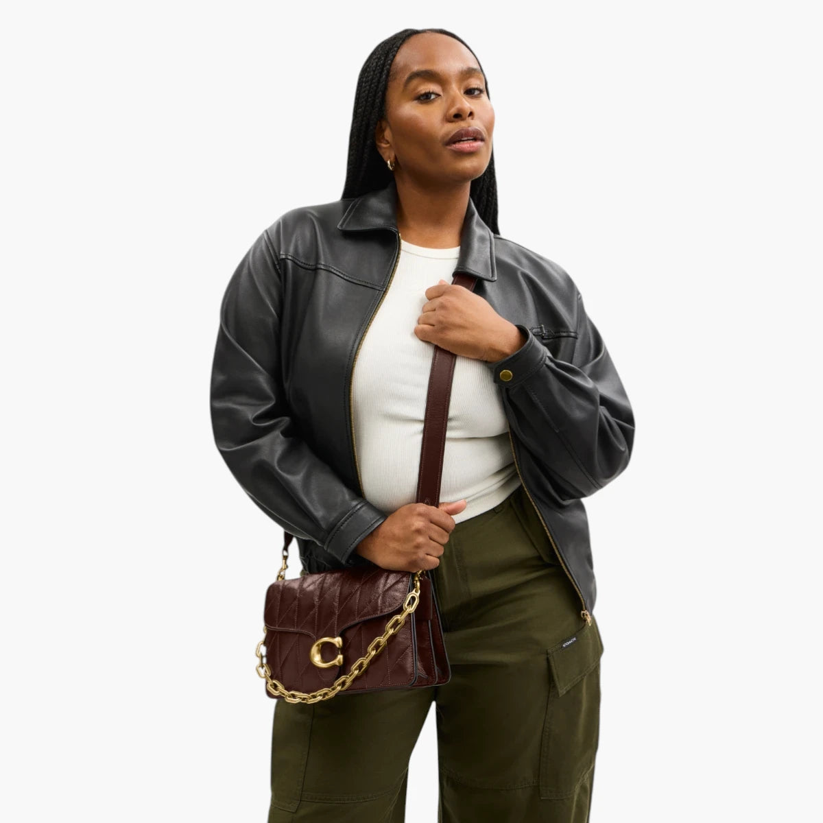 Coach Chain Tabby Shoulder Bag With Quilting | LEVISONS