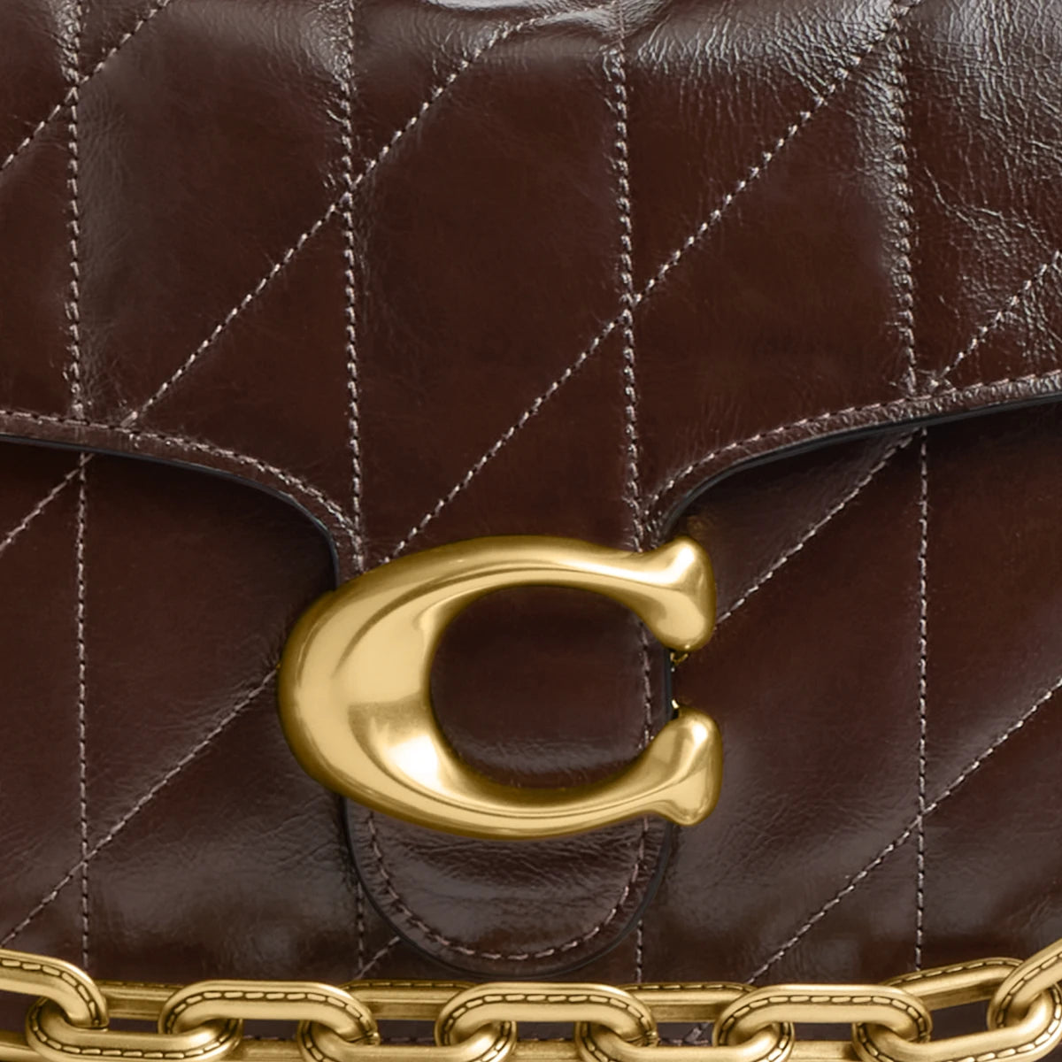 Coach Chain Tabby Shoulder Bag With Quilting | LEVISONS