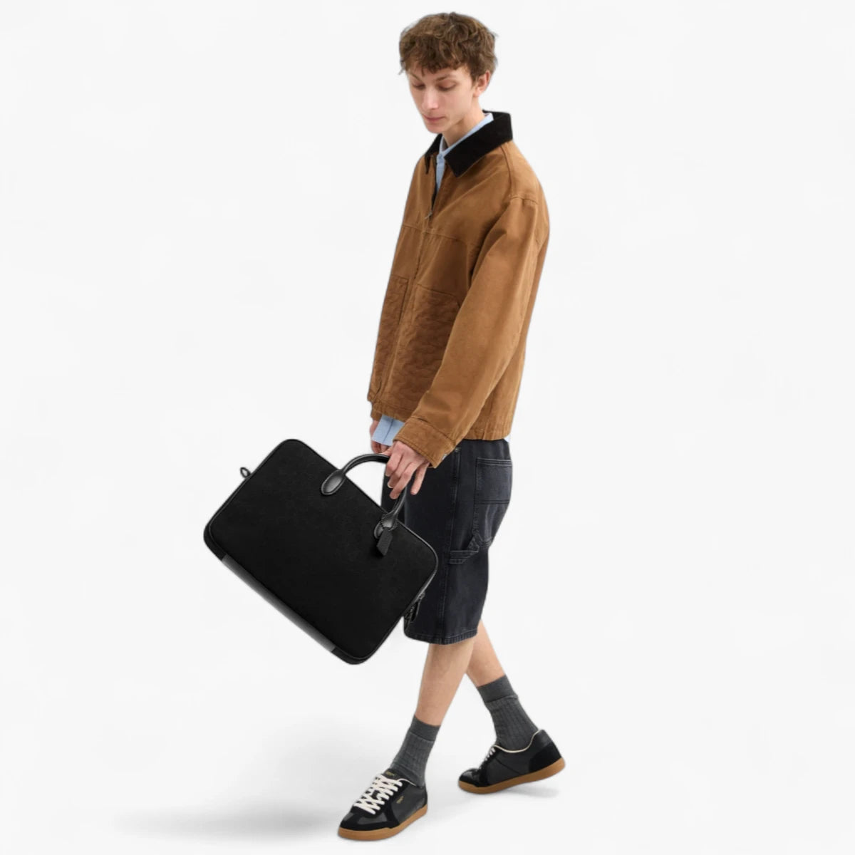 Coach Theo Work Bag In Signature Jacquard | LEVISONS