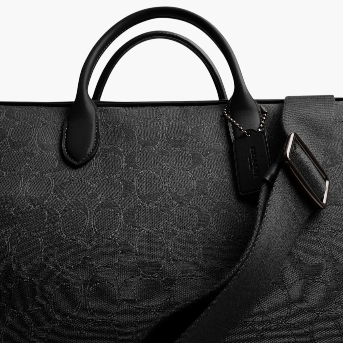 Coach Theo Work Bag In Signature Jacquard | LEVISONS