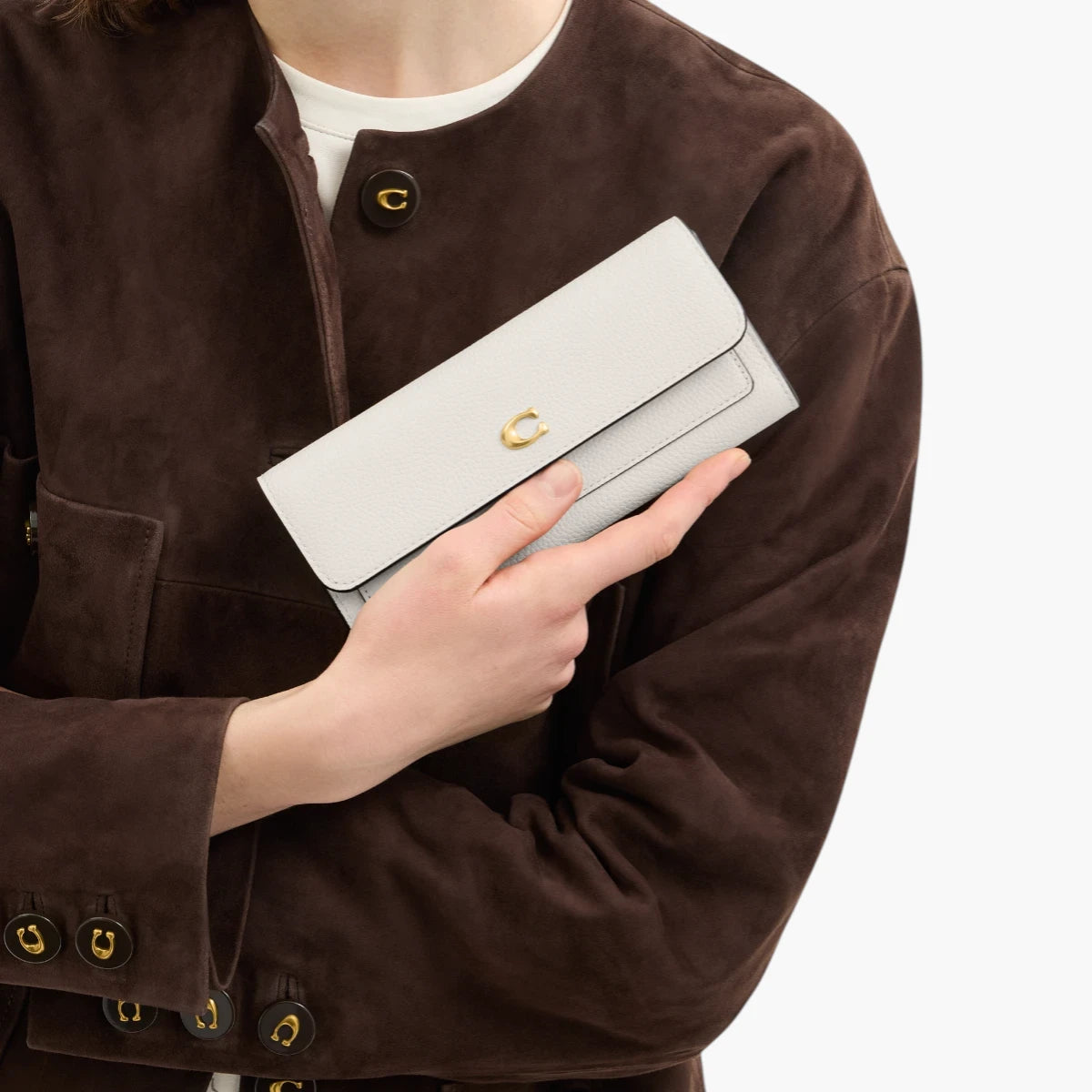 Coach Mila Long Flap Wallet | LEVISONS