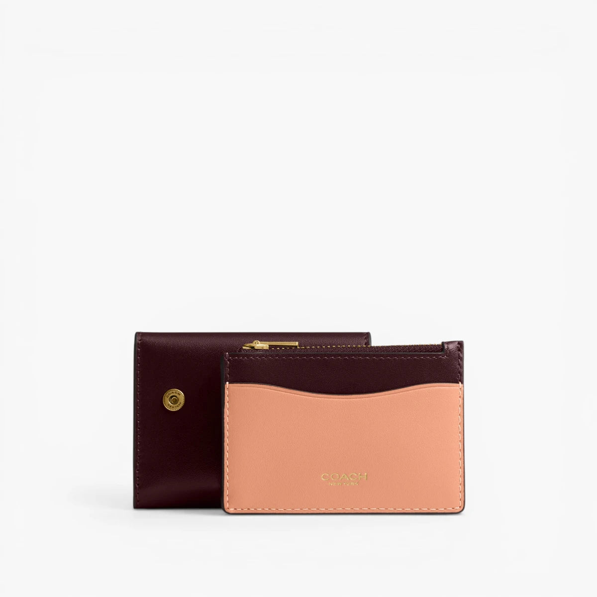 Coach Colorblock Leather Essential Card Holder Wallet | LEVISONS