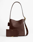Coach Natural Grain Leather Bleecker Bucket Bag | LEVISONS