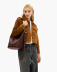 Coach Natural Grain Leather Bleecker Bucket Bag | LEVISONS