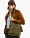 Coach Natural Grain Leather Bleecker Bucket Bag | LEVISONS