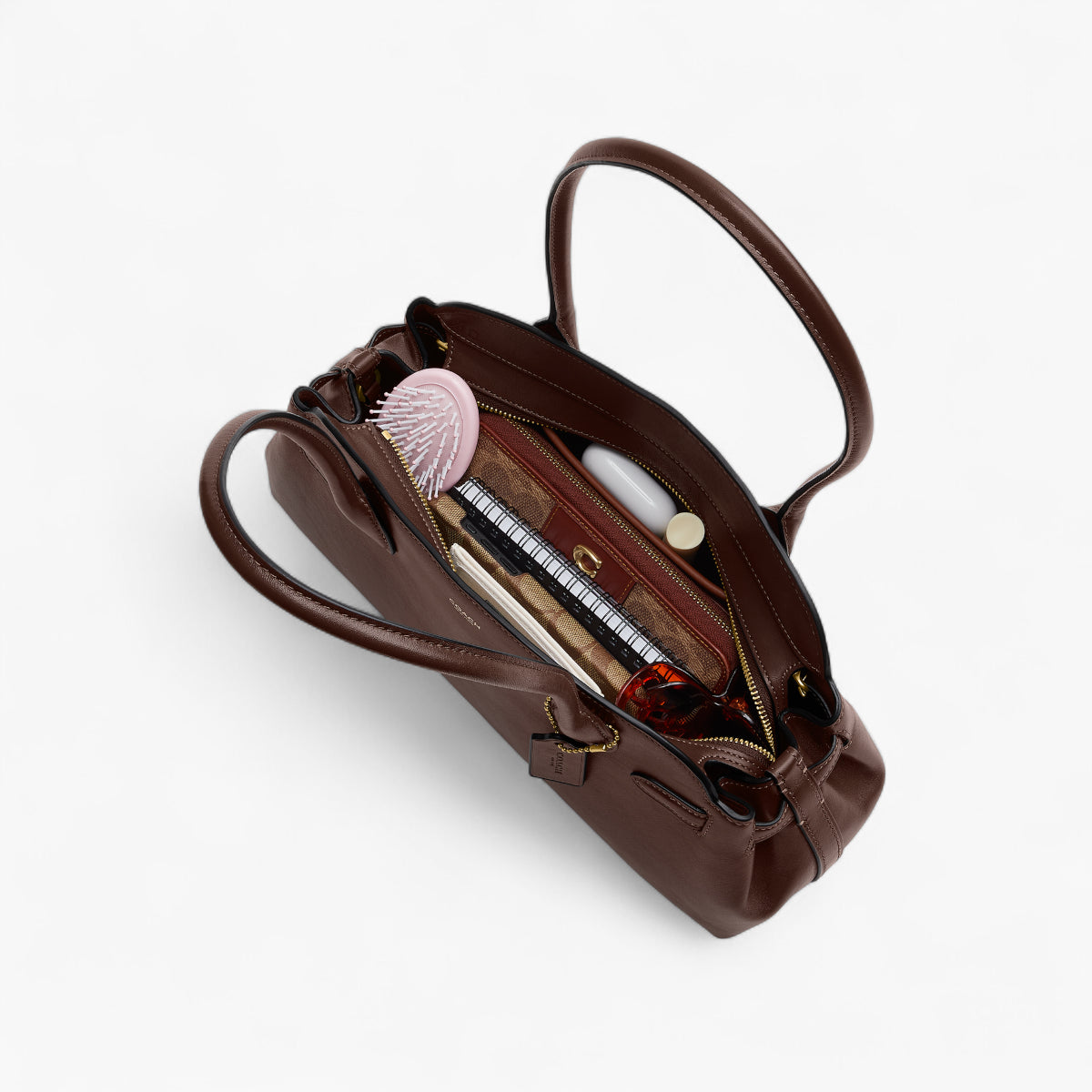 Coach Glazed Leather Empire Carryall 34 | LEVISONS