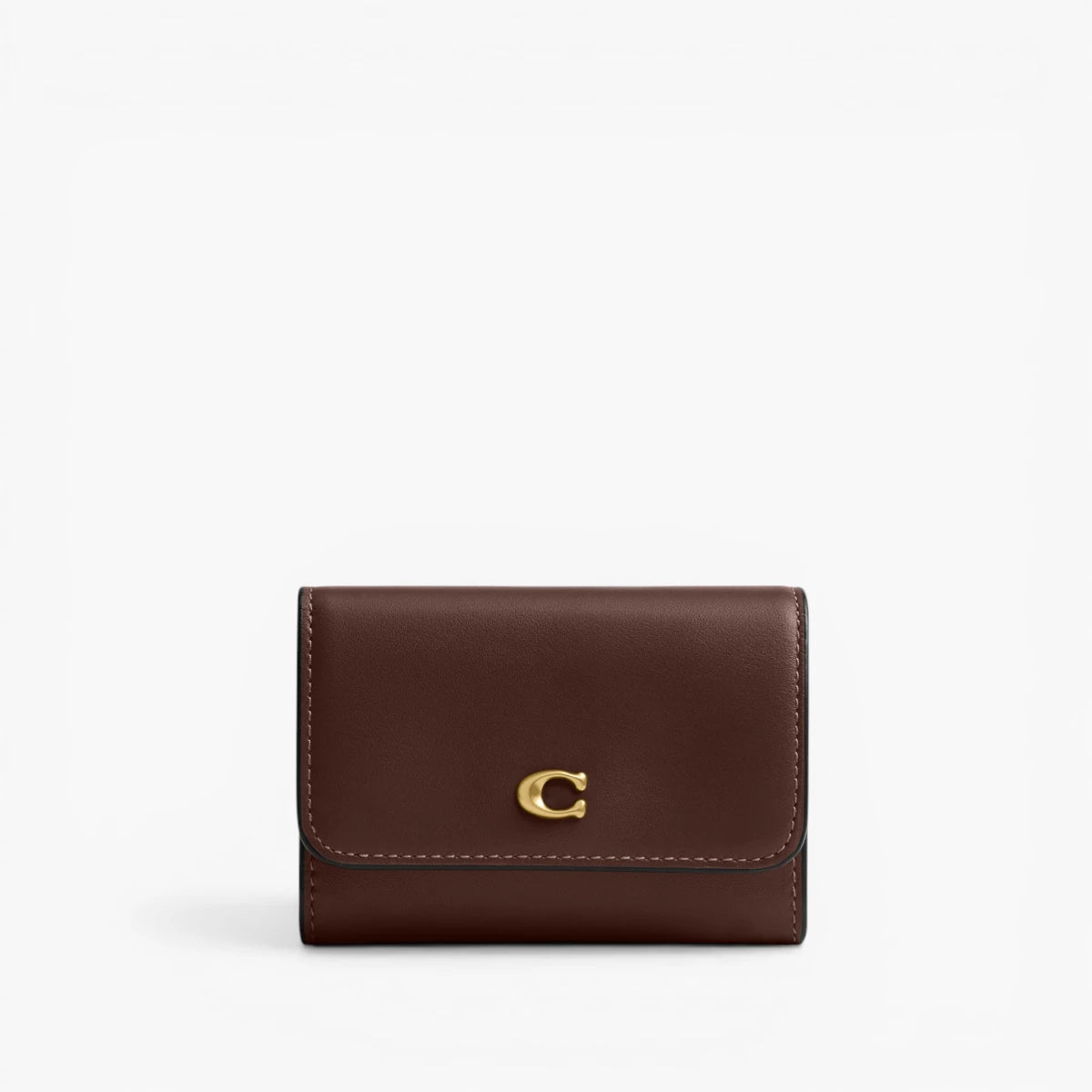 Coach Refined Calf Leather Essential Flap Card Case | LEVISONS