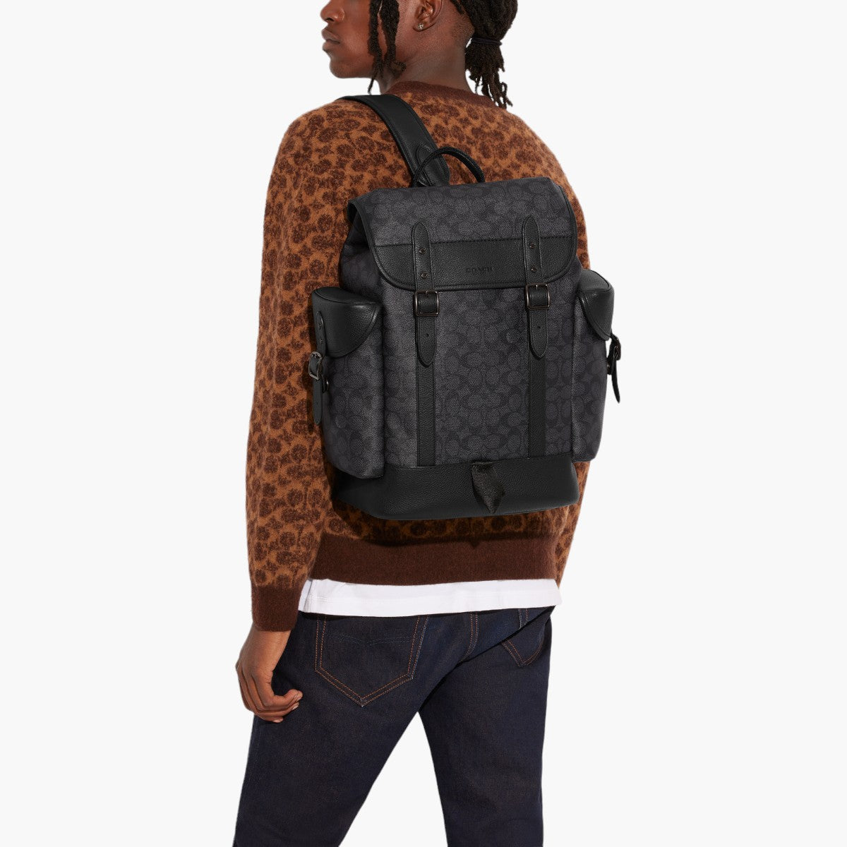 Coach Hitch Backpack In Signature Canvas | LEVISONS