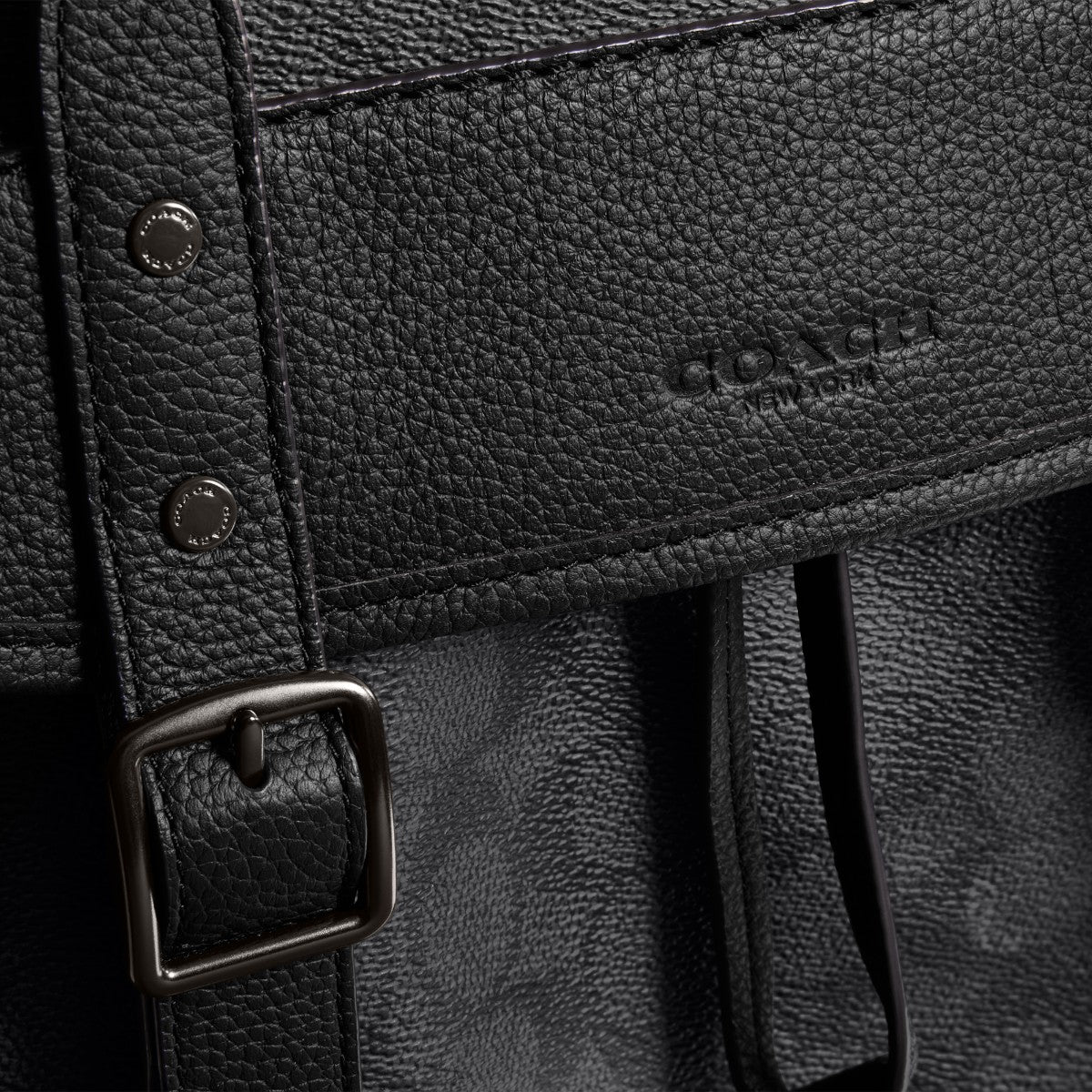 Coach Hitch Backpack In Signature Canvas | LEVISONS