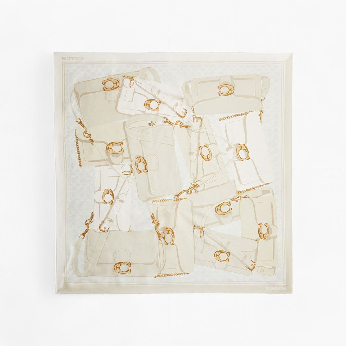 Coach Tabby Printed Silk Square | LEVISONS
