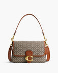 Coach Soft Tabby Shoulder Bag In Micro Signature Jacquard | LEVISONS
