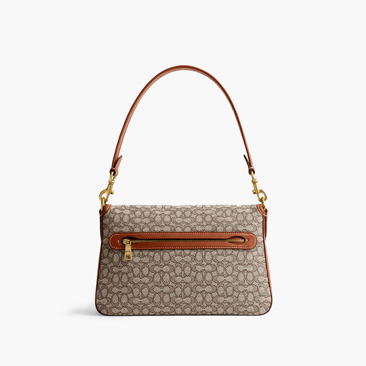 Coach Soft Tabby Shoulder Bag In Micro Signature Jacquard | LEVISONS