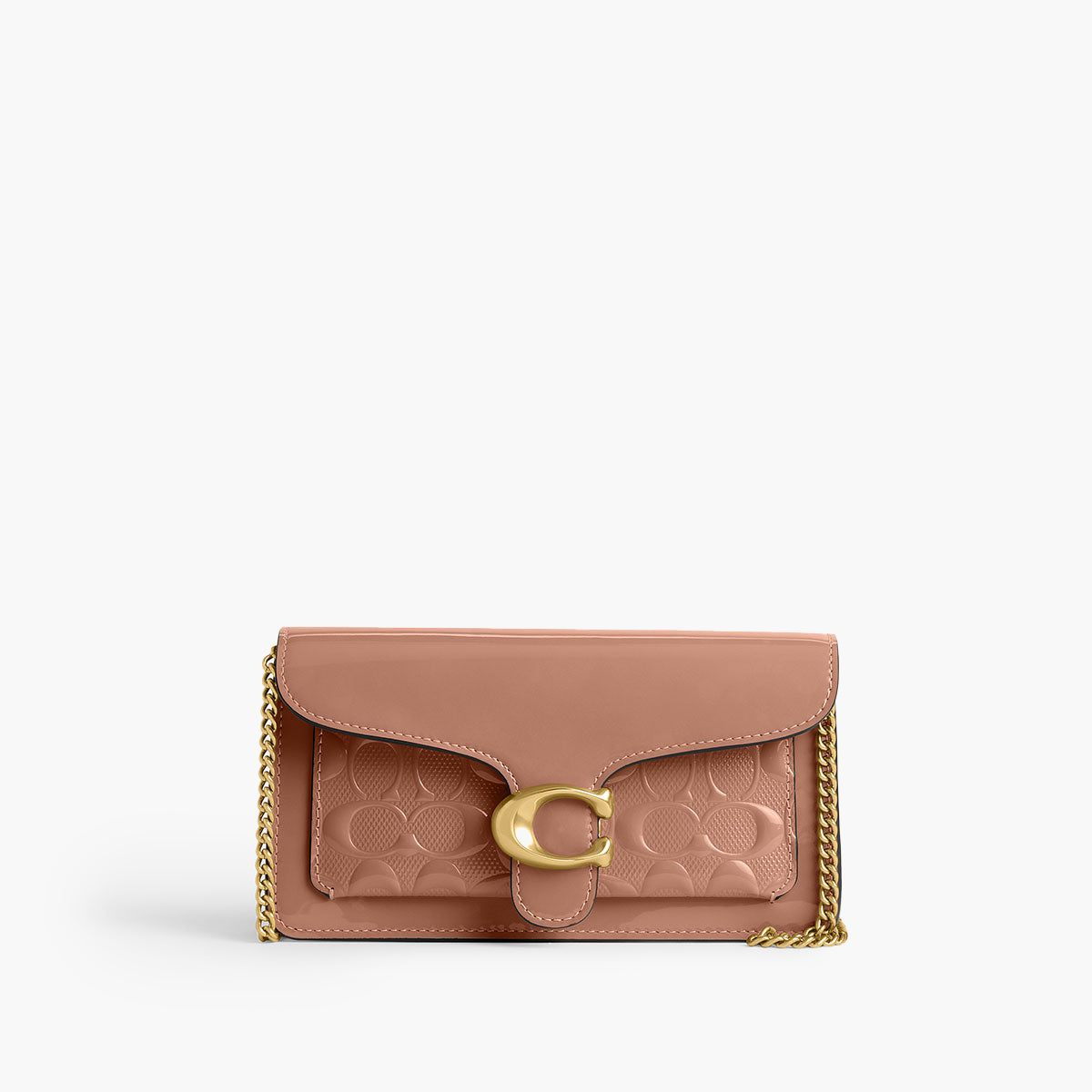 Coach Tabby Chain Clutch In Signature Leather | LEVISONS