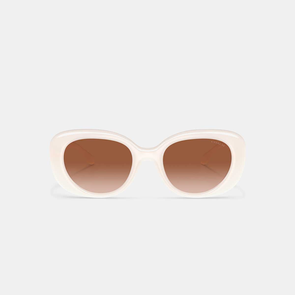 Coach C Hardware Round Sunglasses | LEVISONS