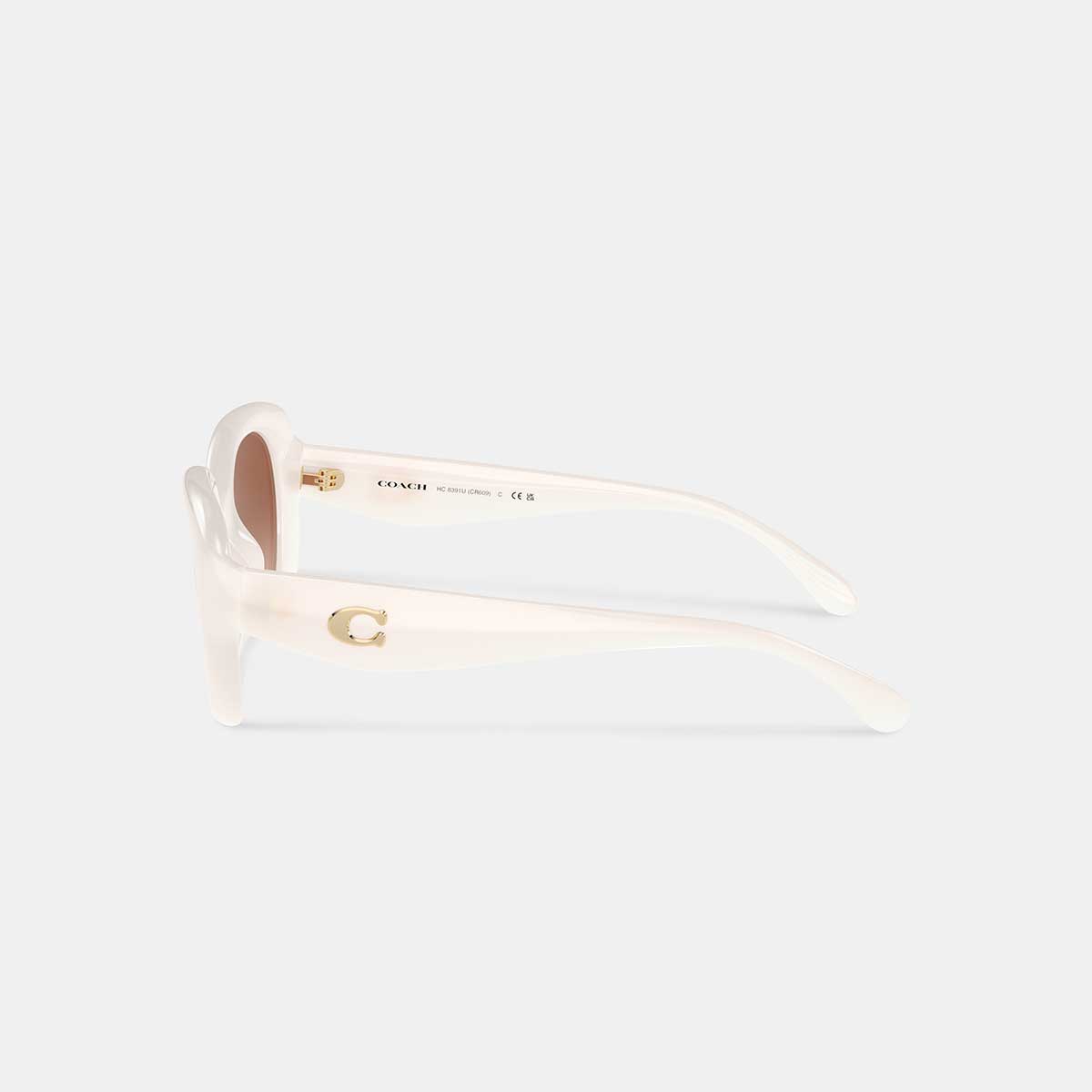 Coach C Hardware Round Sunglasses | LEVISONS