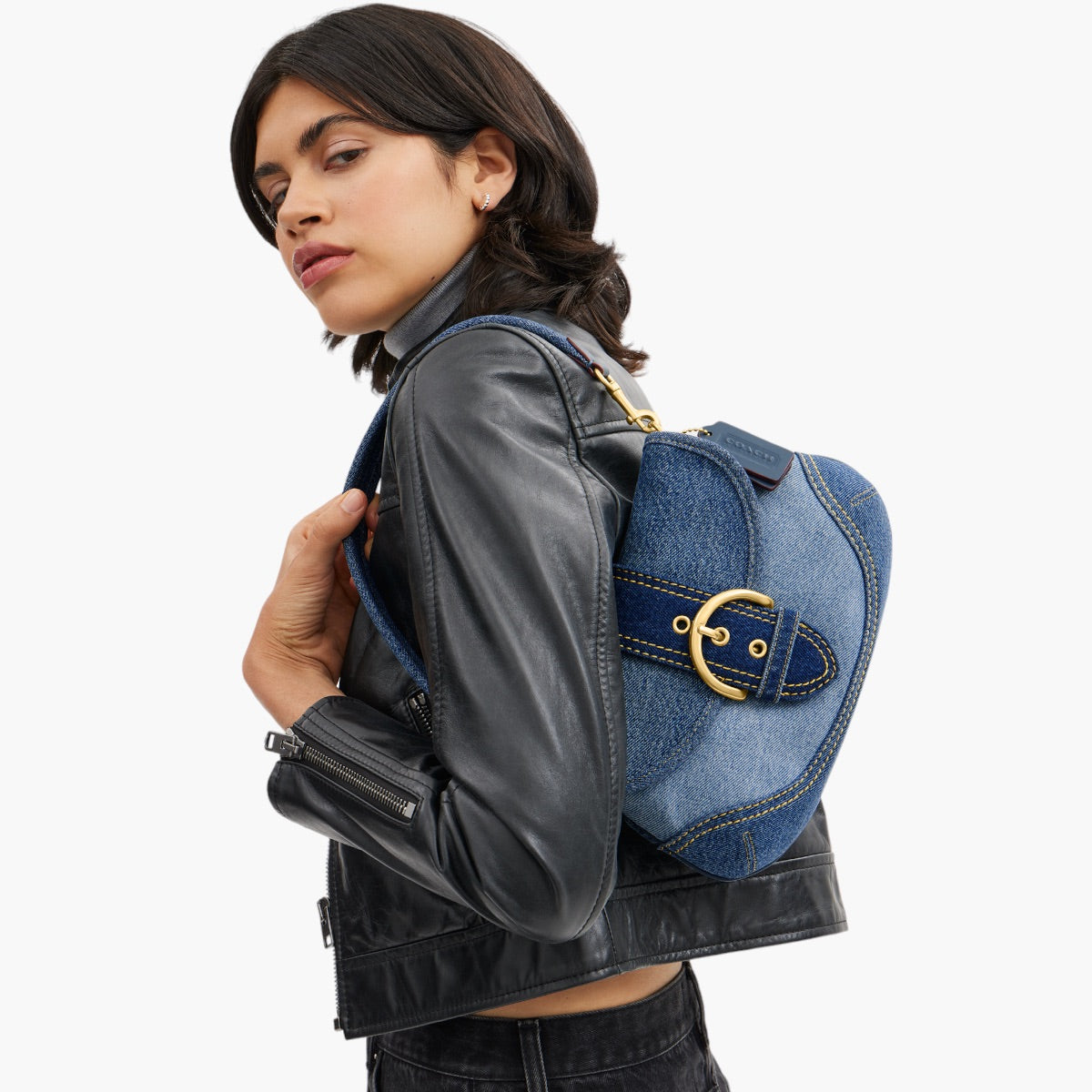 Coach Soho Bag In Repurposed Denim | LEVISONS