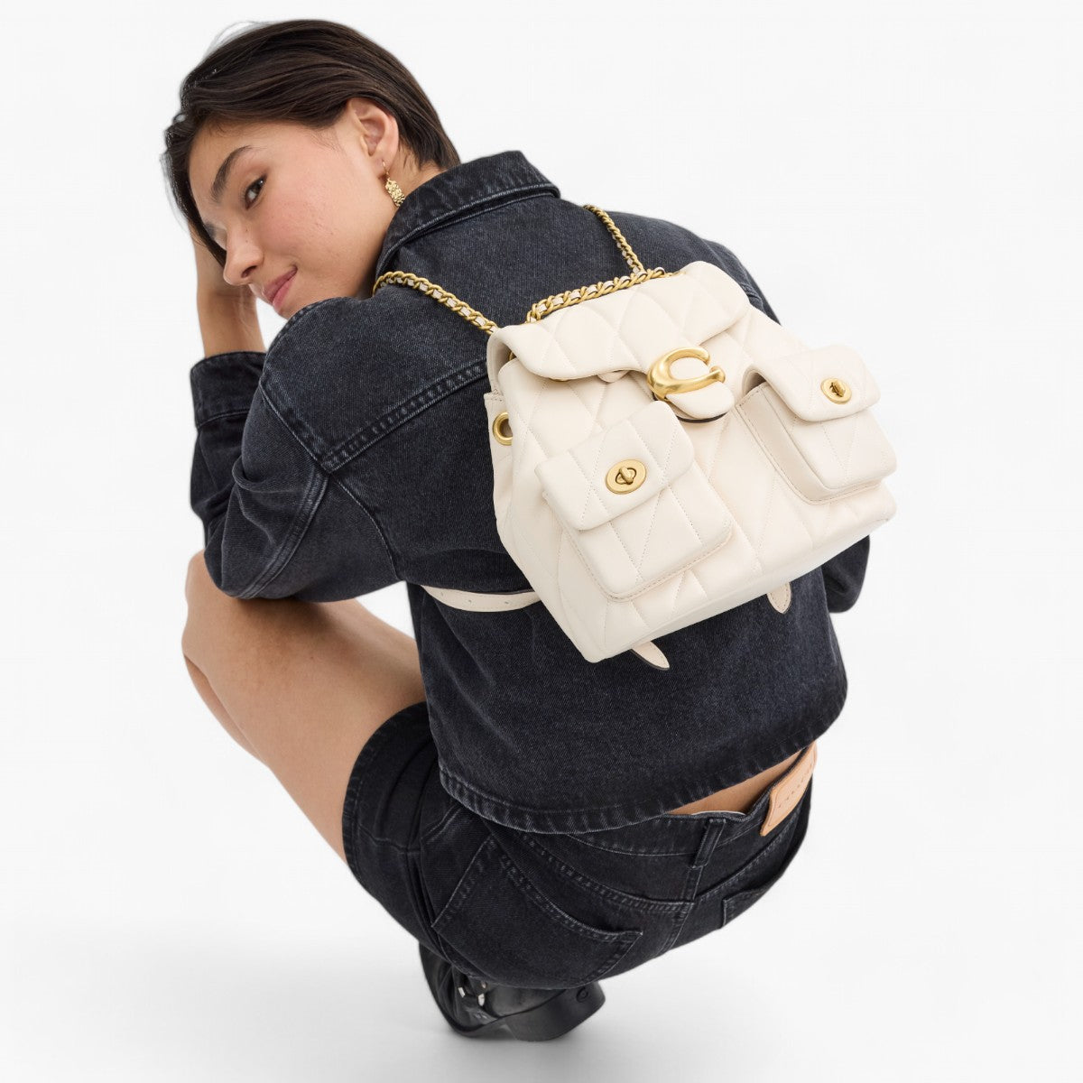 Coach Tabby Quilted Backpack: Style Meets Functionality