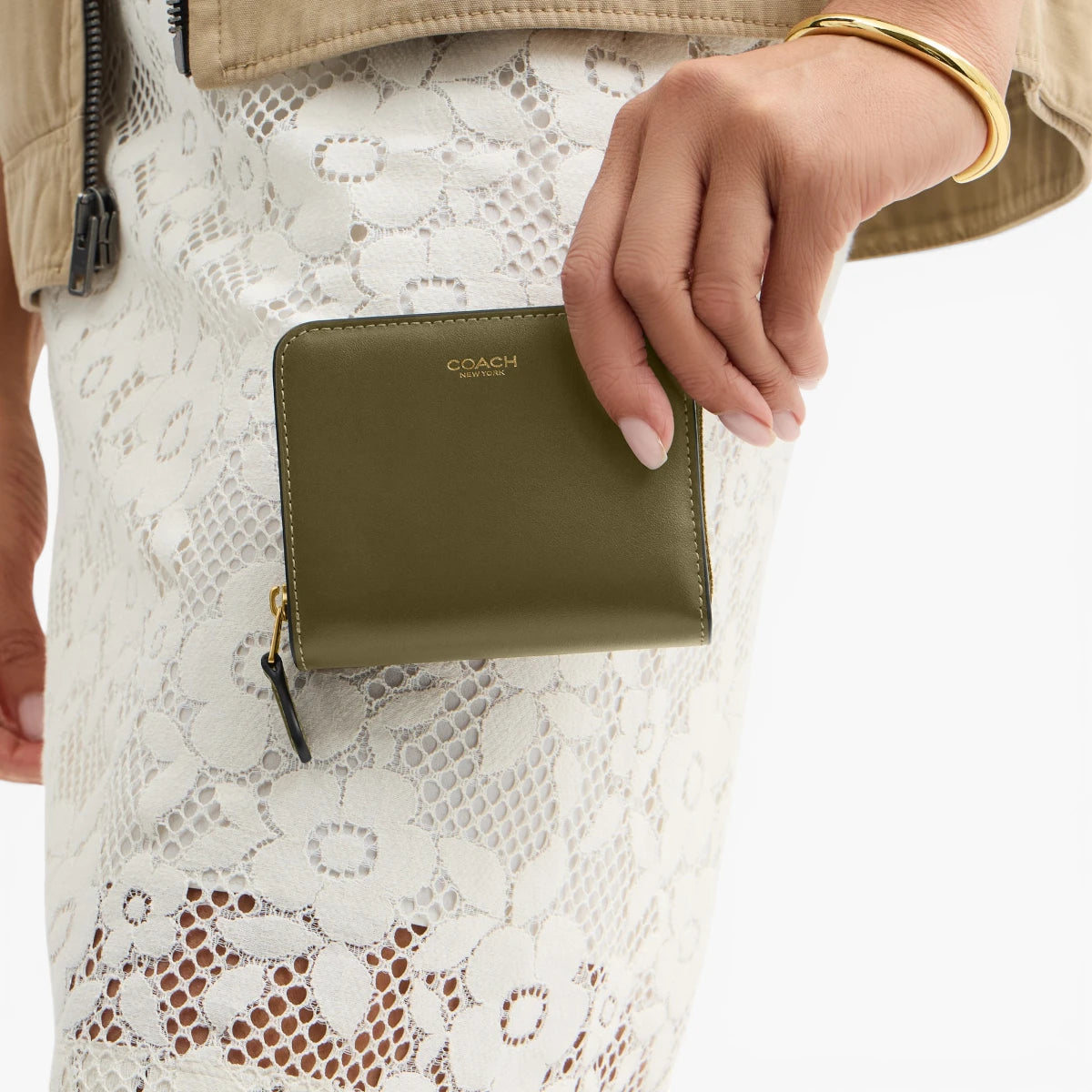 Coach Refined Calf Leather New York Billfold Wallet | LEVISONS