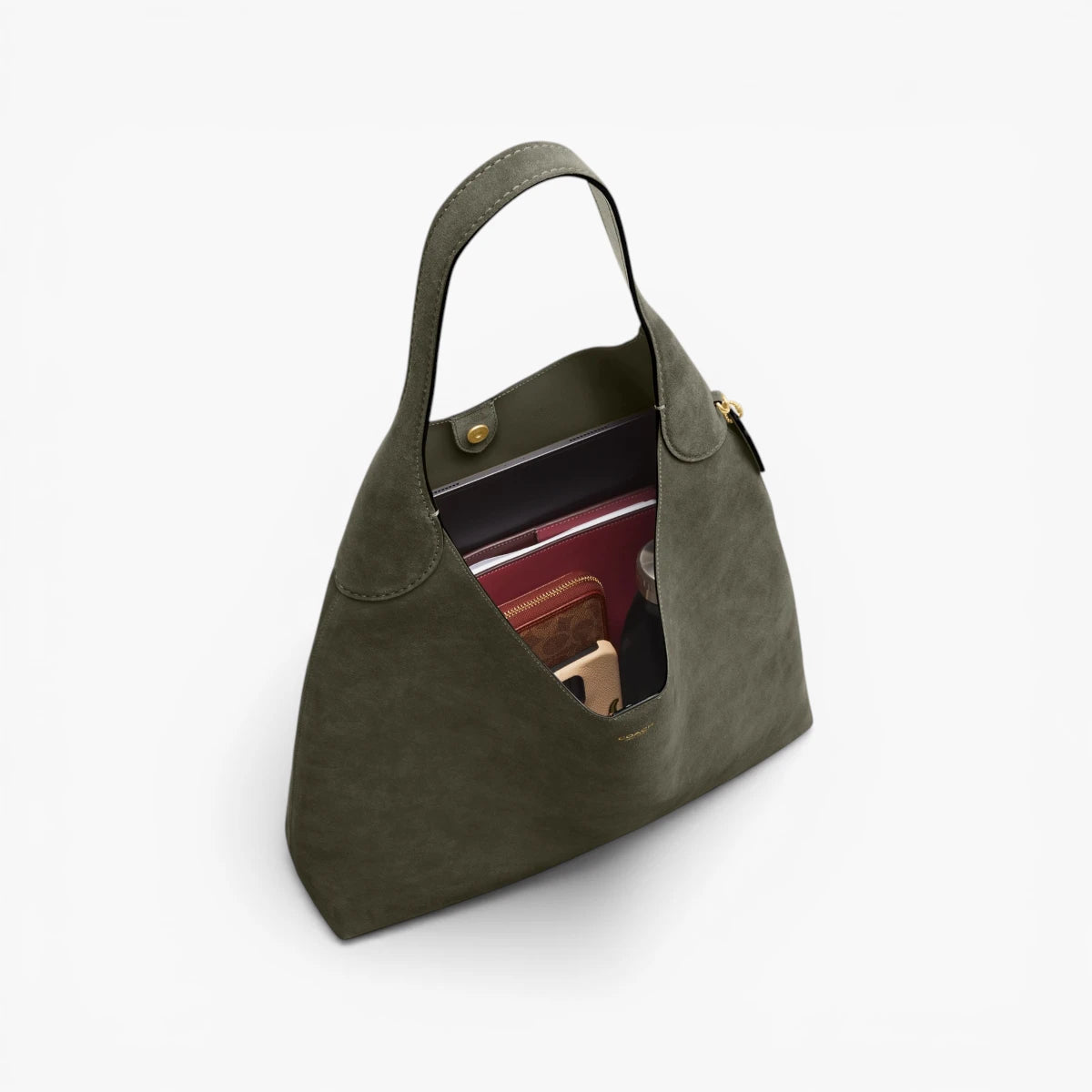 Coach Suede Brooklyn Shoulder Bag 39 | LEVISONS
