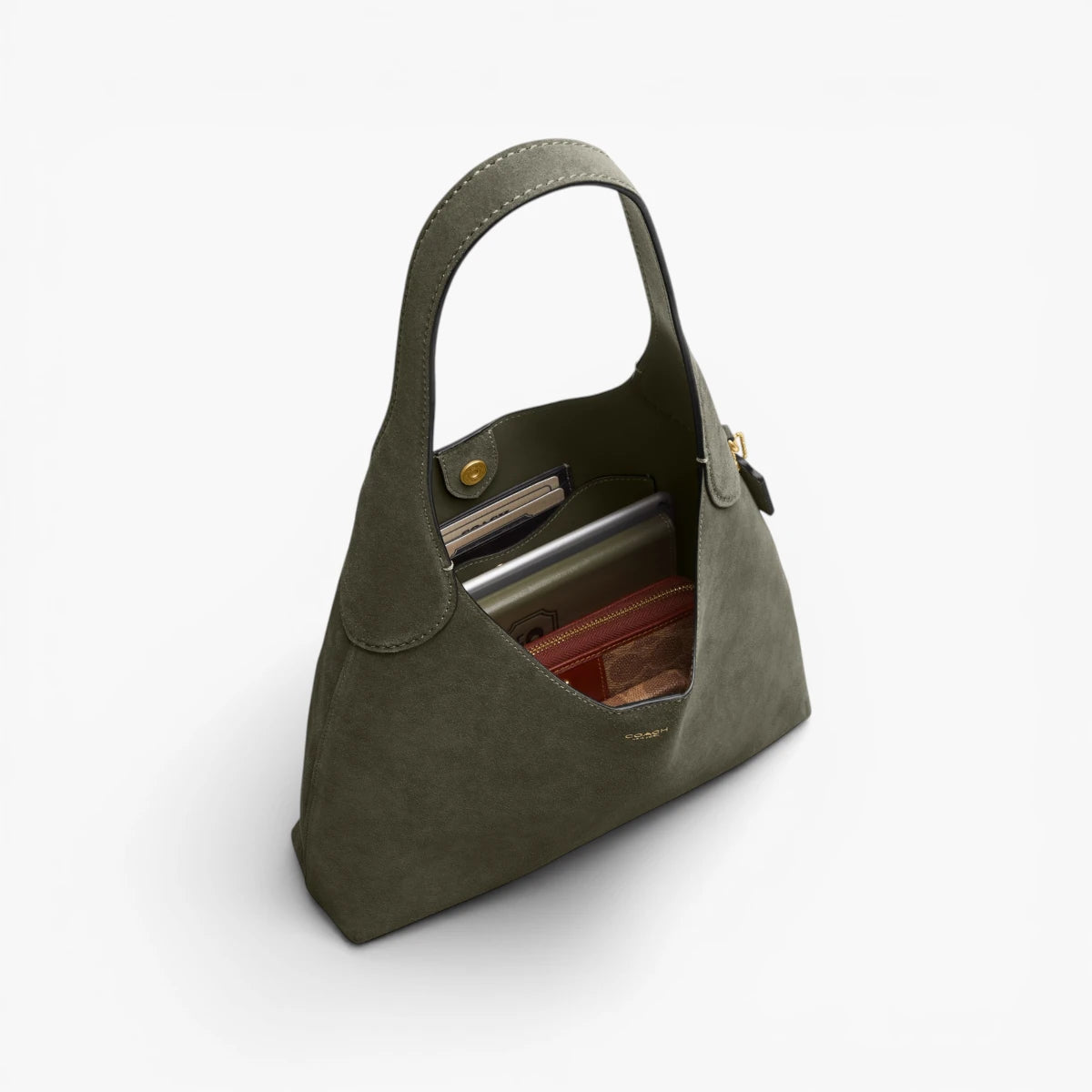 Coach Suede Brooklyn Shoulder Bag 28 | LEVISONS