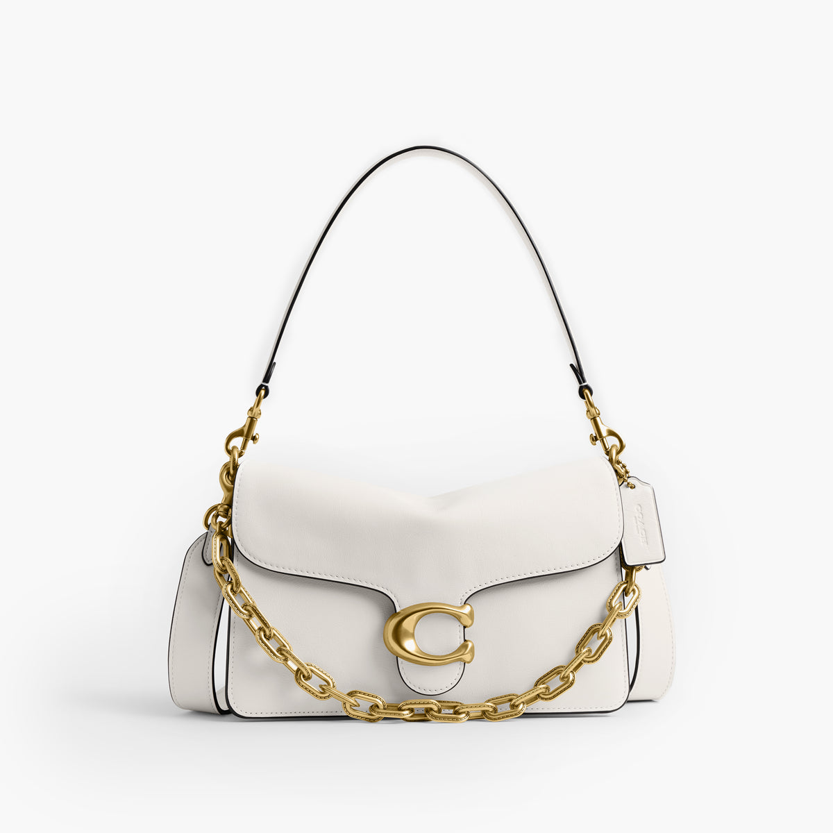 Coach Soft Grain Leather Chain Tabby Shoulder Bag With Chain | LEVISONS