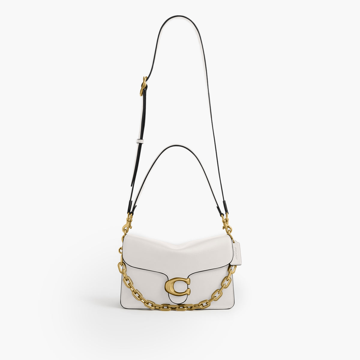 Coach Soft Grain Leather Chain Tabby Shoulder Bag With Chain | LEVISONS