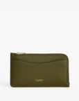 Coach Refined Calf Leather New York Zip Card Case | LEVISONS