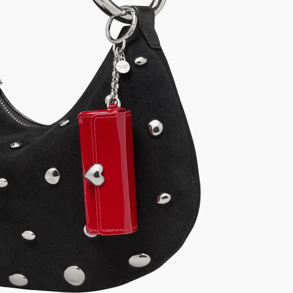 Kate Spade Charmed Patent Lipstick Bag Charm | LEVISONS