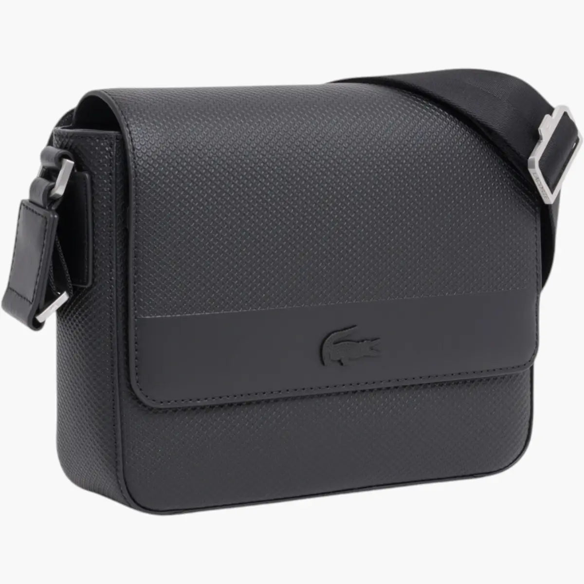 Lacoste Chantaco Leather Messenger Bag | LEVISONS