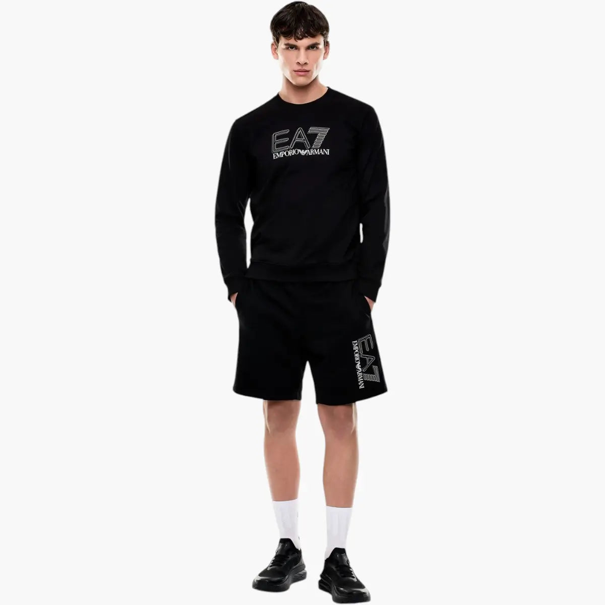 EA7 Visibility Cotton Shorts | LEVISONS