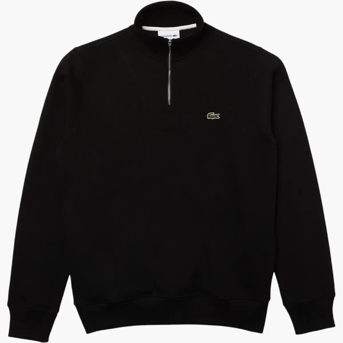Lacoste Zip-Up High Neck Interlock Sweatshirt | LEVISONS