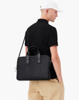 Lacoste Chantaco Leather Laptop Bag | LEVISONS