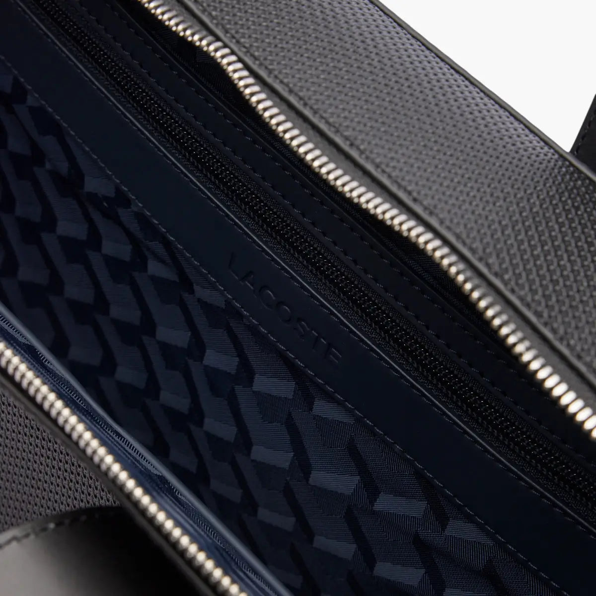 Lacoste Chantaco Leather Laptop Bag | LEVISONS