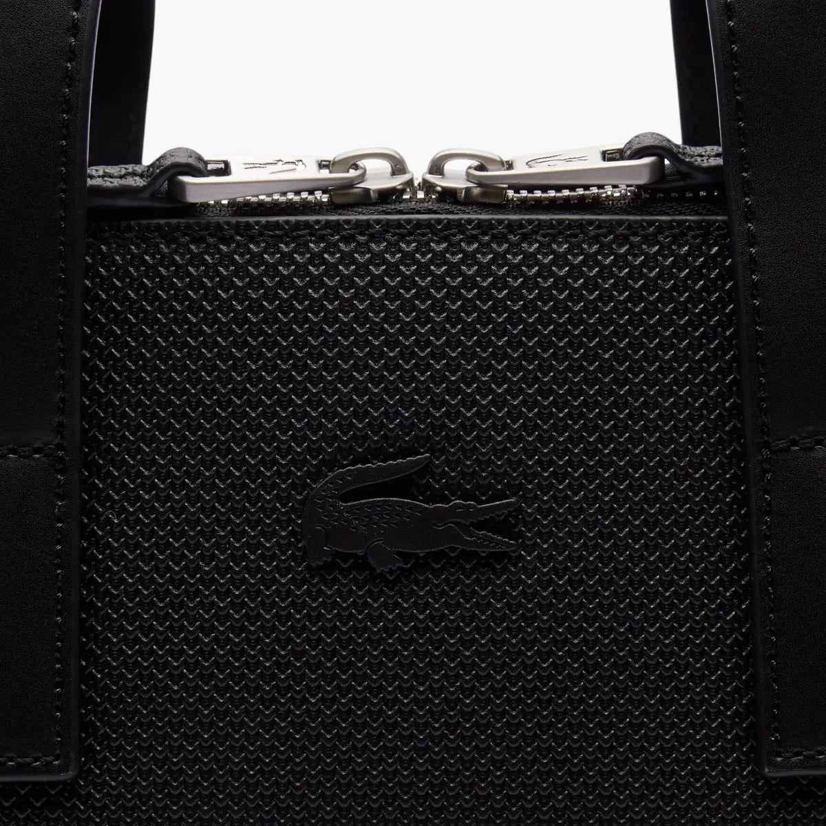 Lacoste Chantaco Leather Laptop Bag | LEVISONS