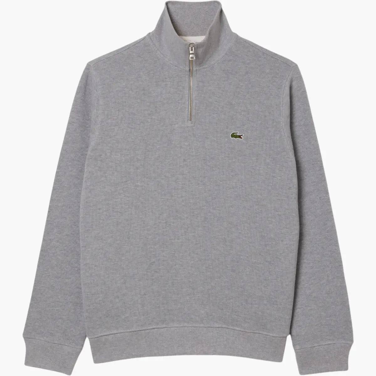 Lacoste Zip-Up High Neck Interlock Sweatshirt | LEVISONS