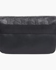 Lacoste Small Monogram Leather Flap Satchel | LEVISONS