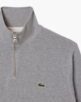 Lacoste Zip-Up High Neck Interlock Sweatshirt | LEVISONS