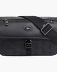 Lacoste Small Monogram Leather Flap Satchel | LEVISONS